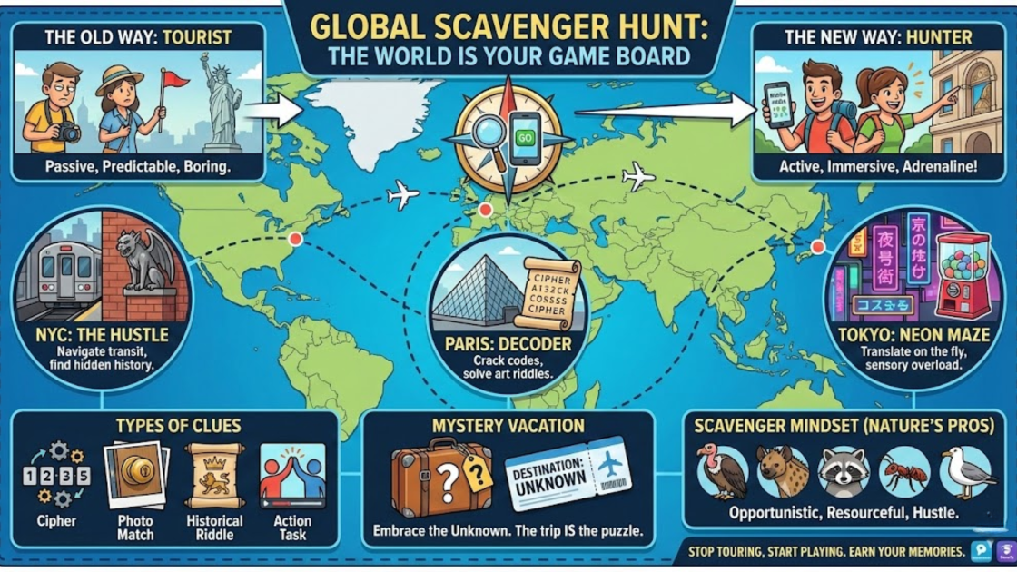 The Definitive Guide to the Global Scavenger Hunt