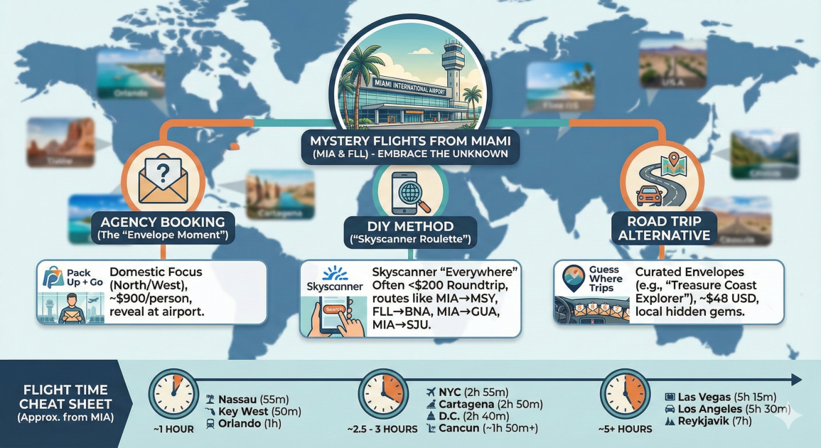 The Ultimate Guide to Mystery Flights from Miami